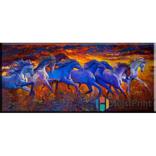 Красивые лошади, , 208.00 грн., JVV777049, , Картины Животных (Репродукции картин)